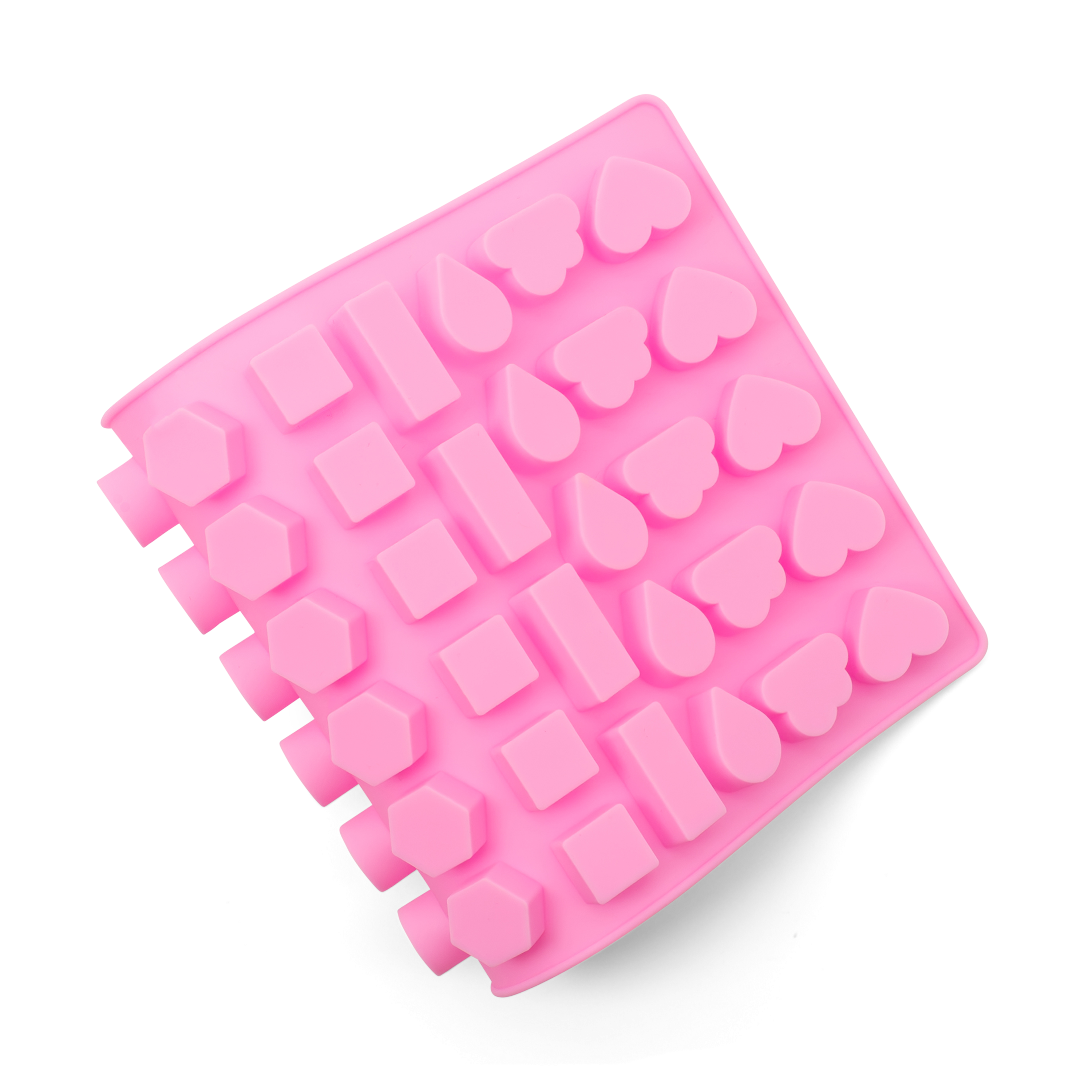 (49-fach) Silikon 3D Pralinen Form für Fondant / Schokolade Kuchen   Muffin Dekoration - Symbole