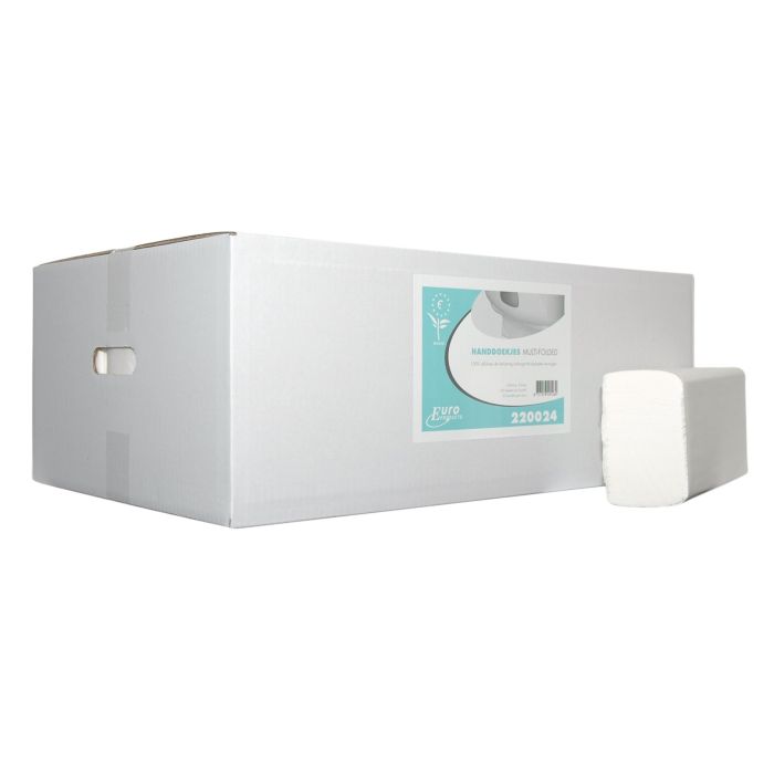 220024 Papieren Handdoeken 220024 Multifold gevouwen 24x20.6cm 2lgs 3750st (220024)