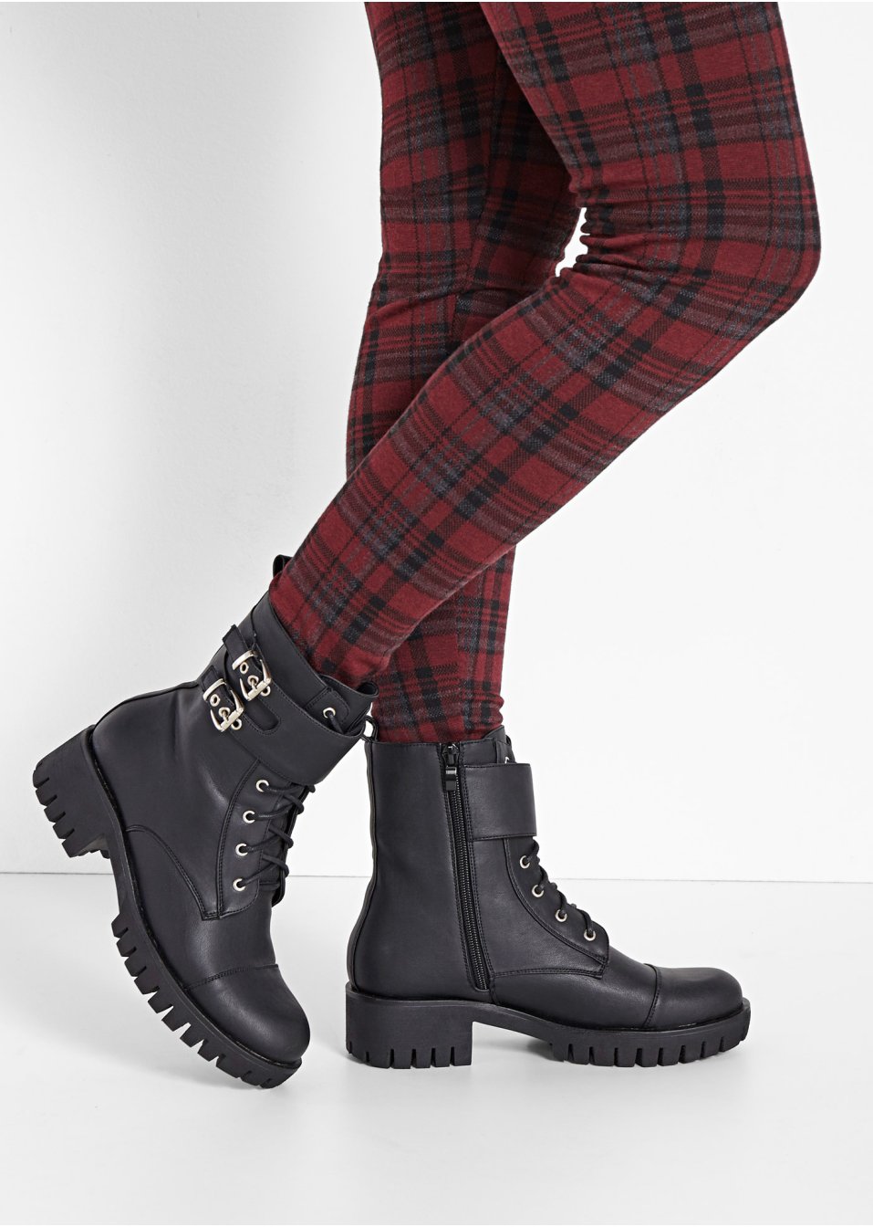 Boots à lacets