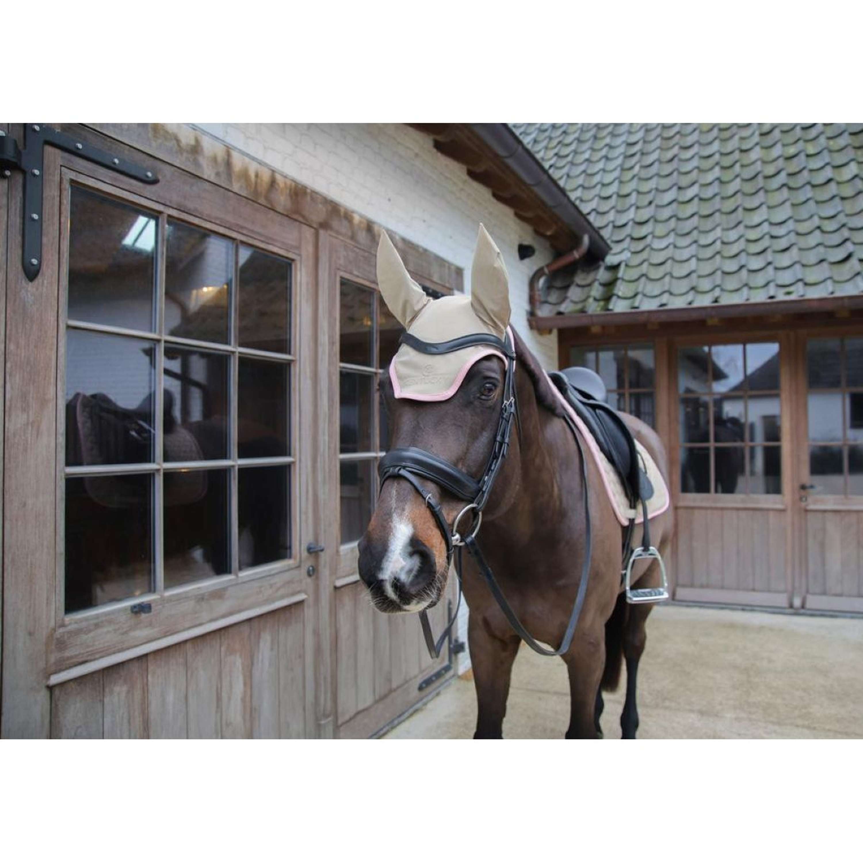 Kentucky Oornetje Wellington Softshell Beige/Oud Roze