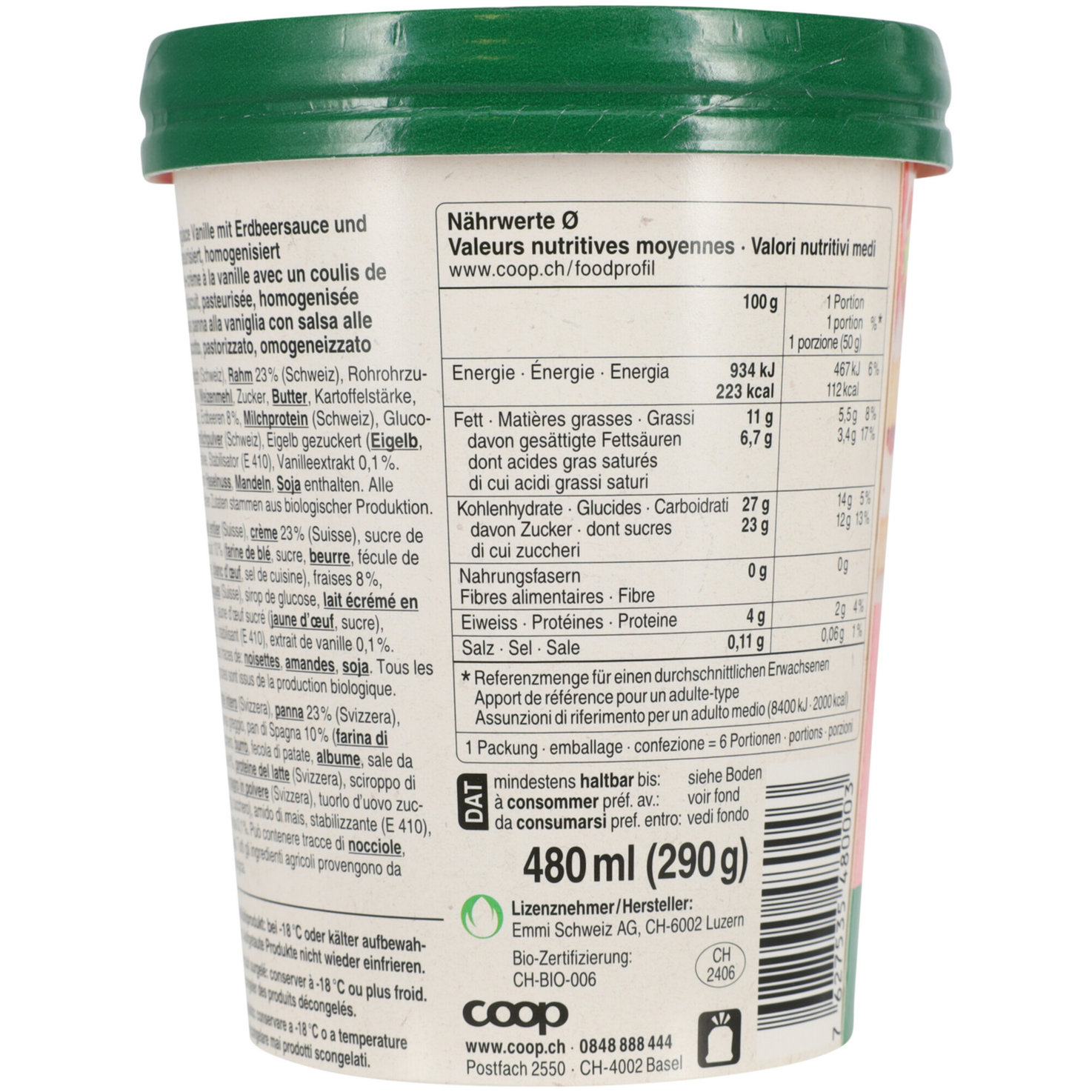 Naturaplan Bio Glace Birthday Cake
