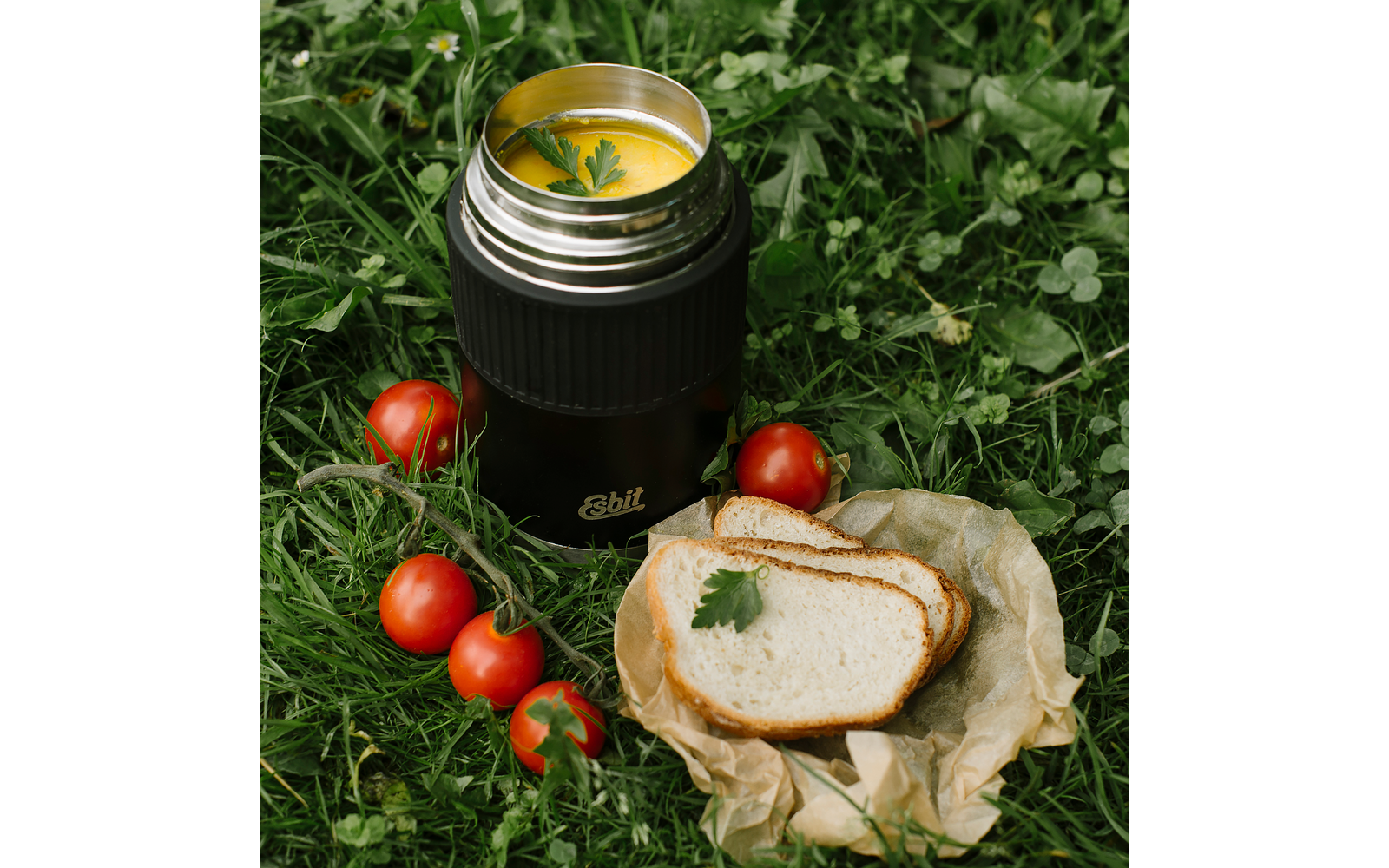 Esbit Sculptor Edelstahl Food-Thermobehälter 1L - schwarz