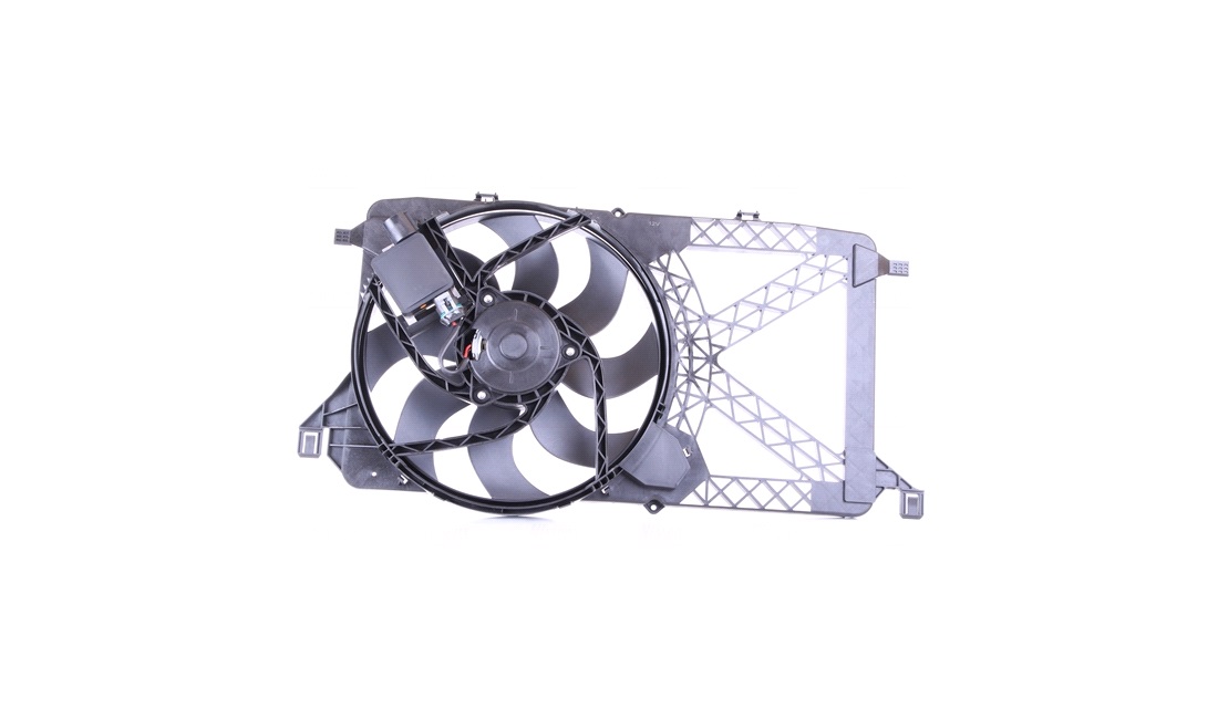 Ventilator, motorkøling