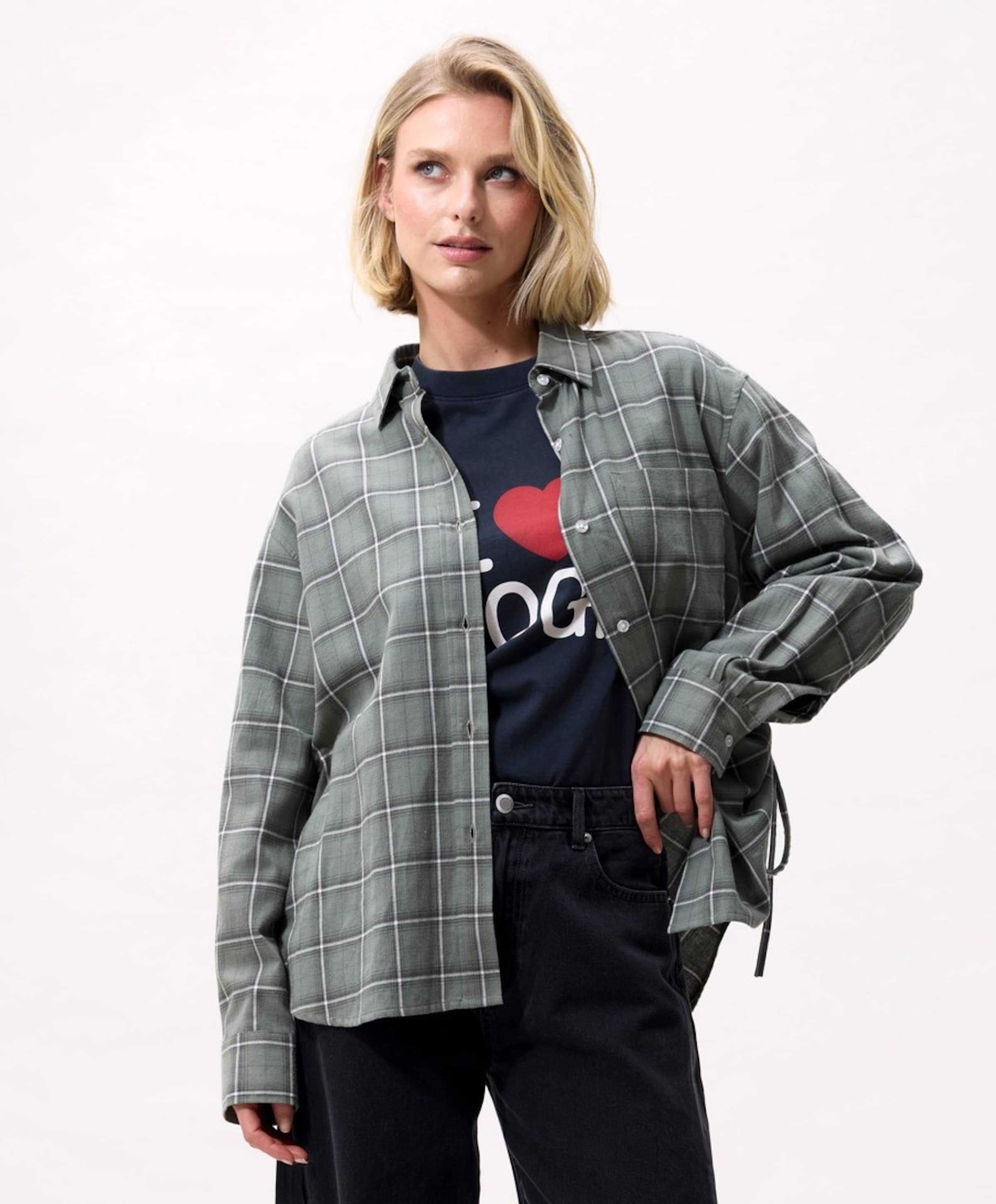 Catwalk  Junkie Dames blouse groen