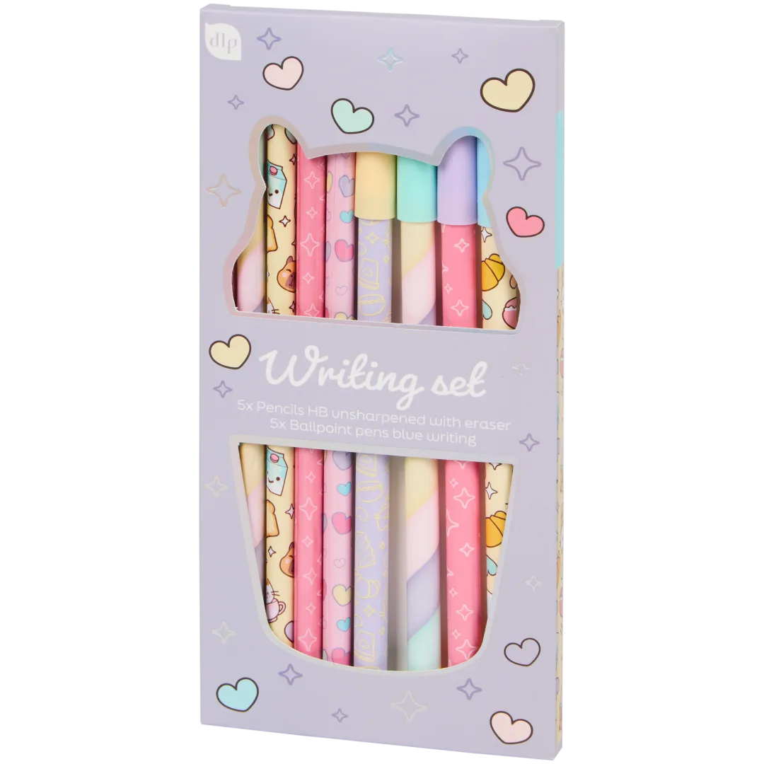 Crayons et stylos à bille