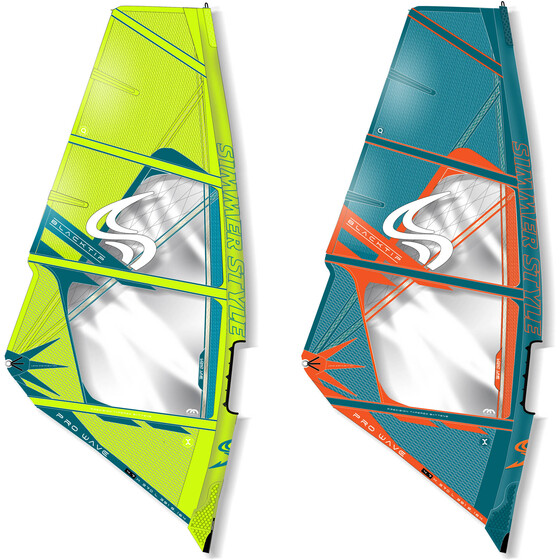 Simmer Windsurf Segel BLACKTIP 2022/23