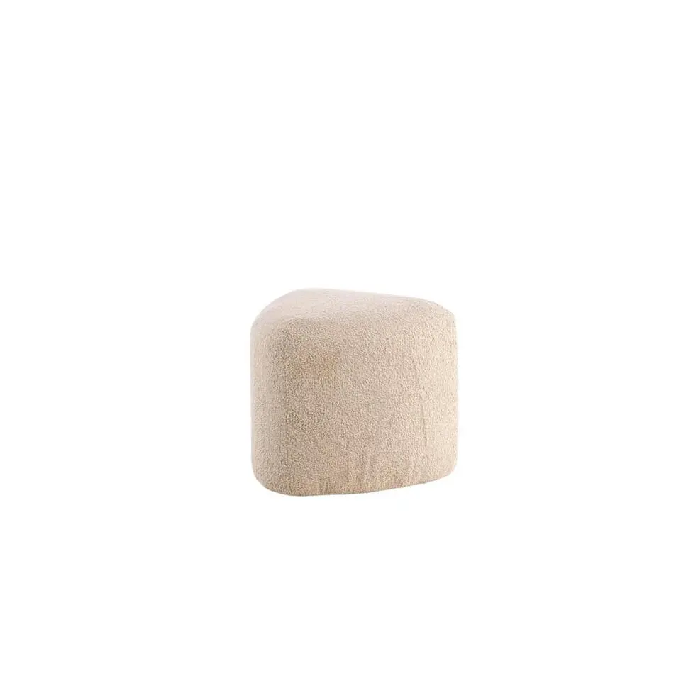 Svea - Troy poef - teddy - beige