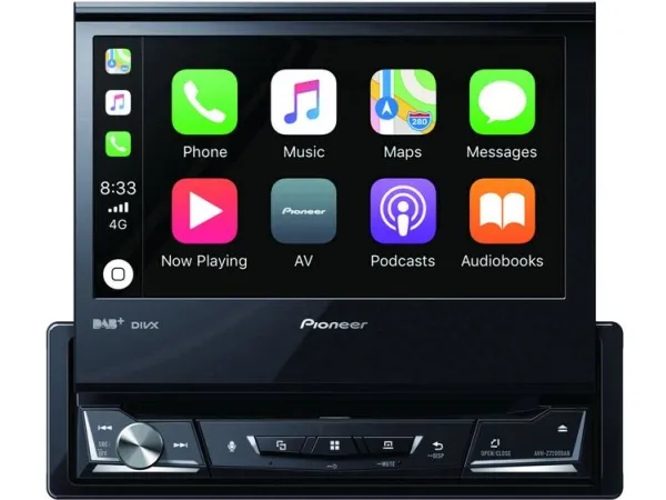 Pioneer AVH-Z7200DAB - DVD-modtager - display - 7