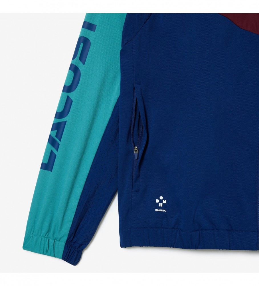 Agasalho Lacoste, Tênis Lacoste, Daniil Medvedev azul