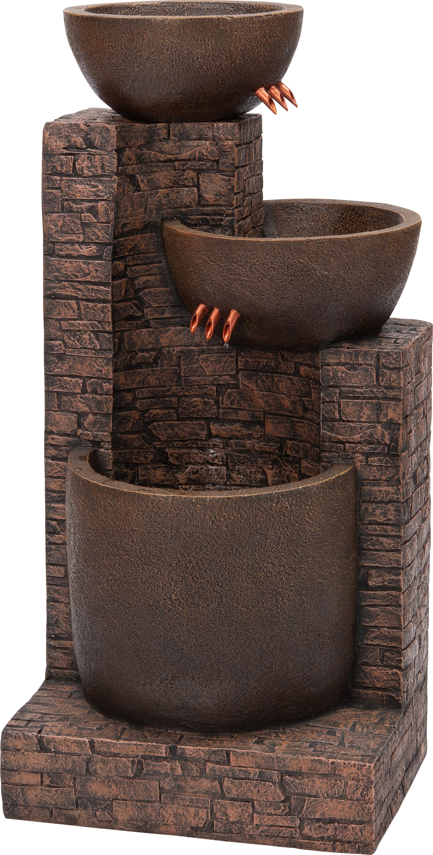 Intratuin waterornament Falun met LED verlichting 44 x 42 x 89 cm