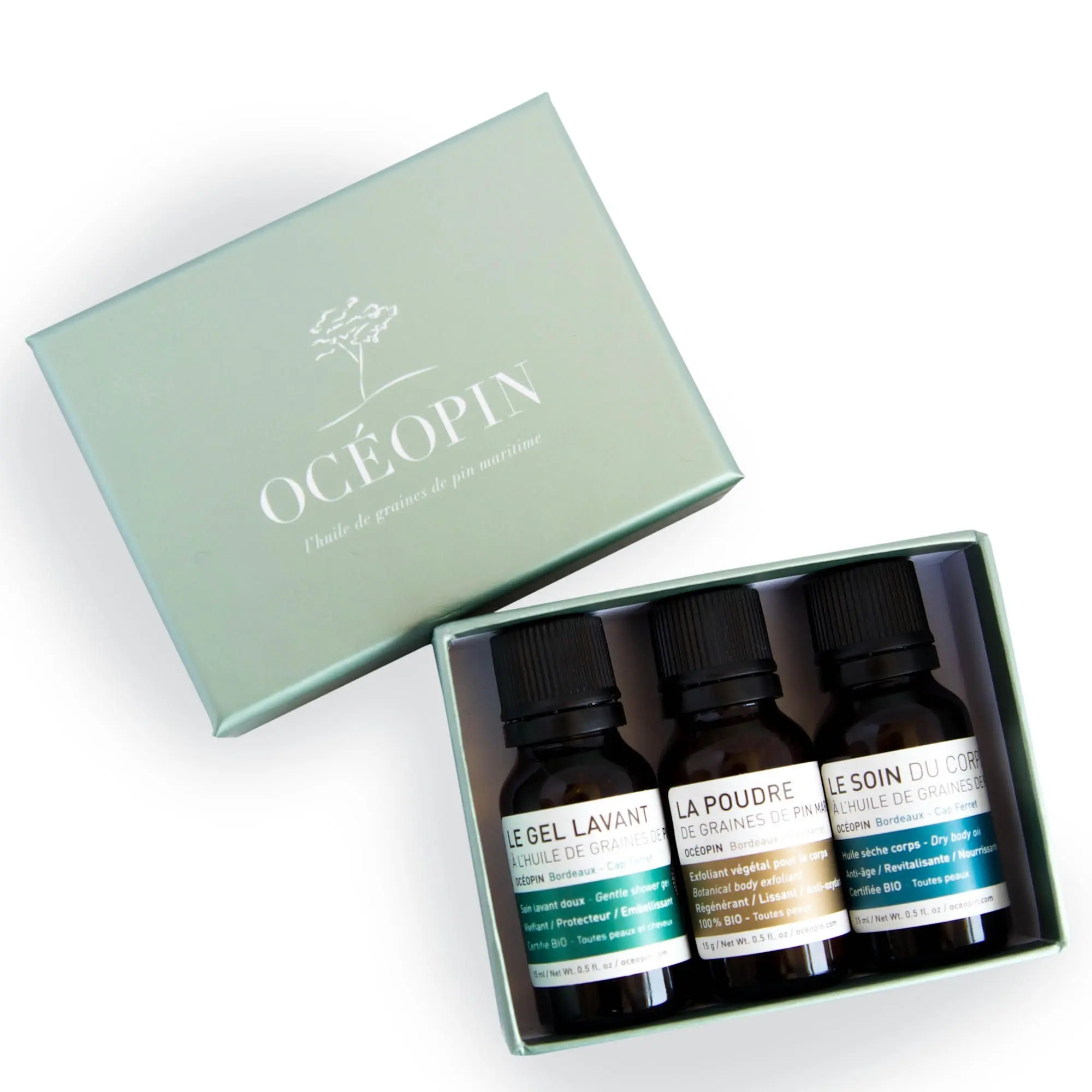 Océopin - LE KIT MINIS Coffret découverte- Gel douche