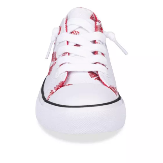 Baskets BLANC LOVELY SKULL