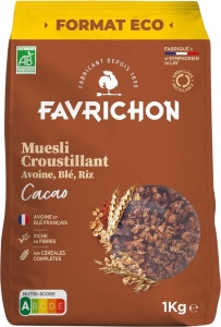 Favrichon Crunchy-Müsli Kakao, 1 kg