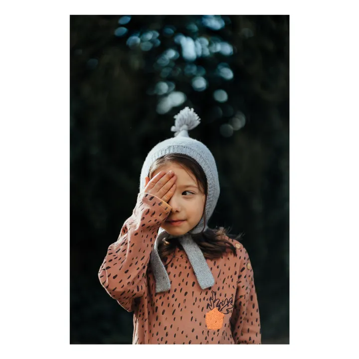 Bootani Bonnet Pompon Laine | Rose