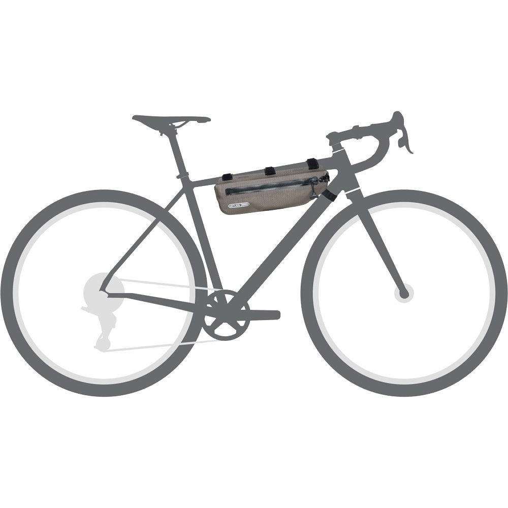 Ortlieb Frame-Pack Toptube 3l Rahmentasche dark sand