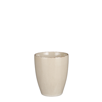 Beker offwhite 9x7 cm