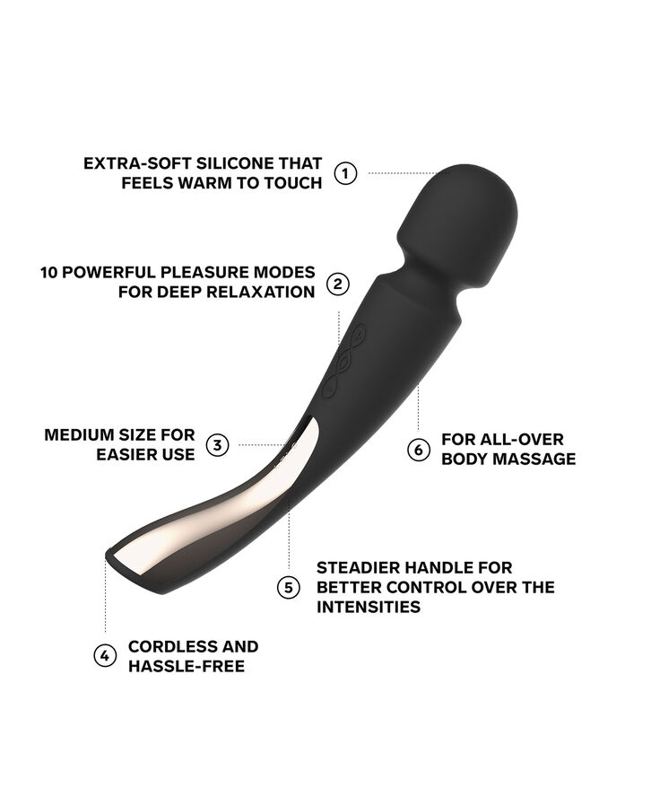 LELO Smart Wand 2 Vibrator - Medium Sort