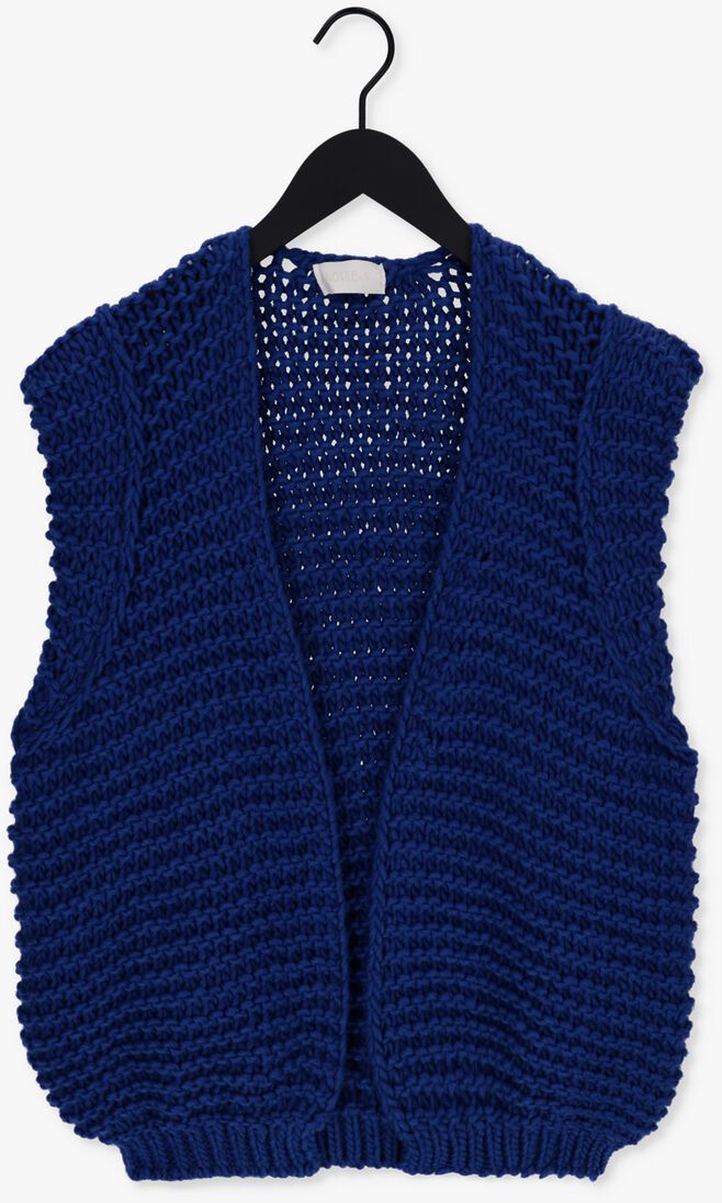 NOTRE-V kobalt notre-v gilet knit gilet