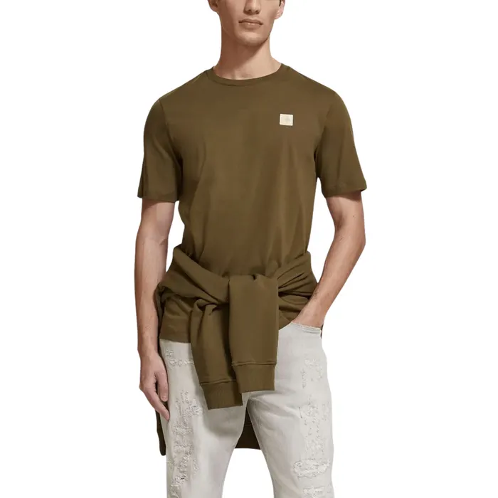 Scotch & Soda Essential Logo Badge Shirt Heren