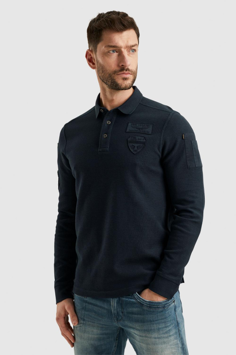 PME legend blauwe heren polo