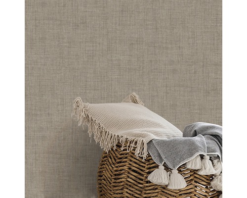 Vliesbehang 113267 Paradise Uni Taupe