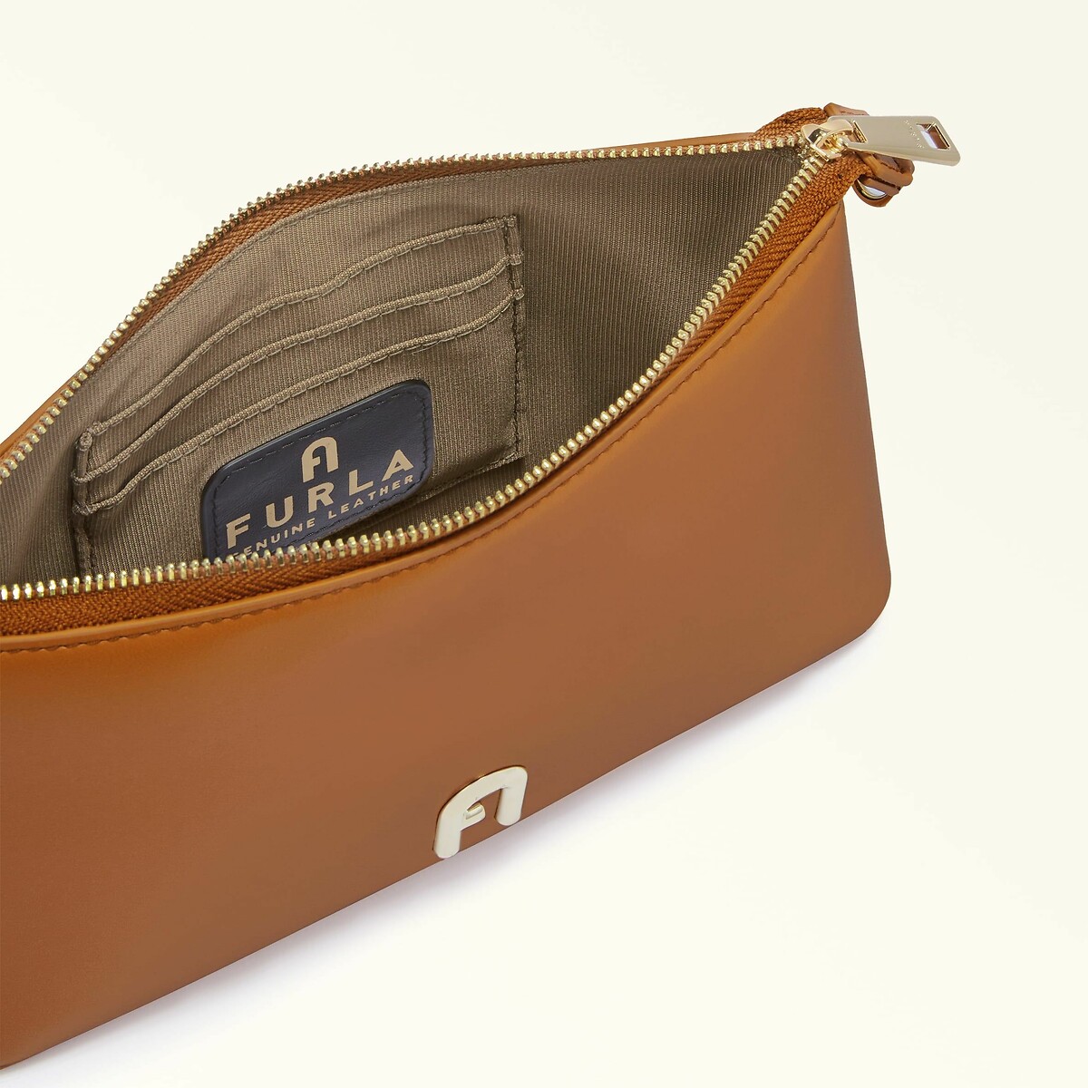 FURLA<br>Bolsa de ombro de couro Diamante Mini