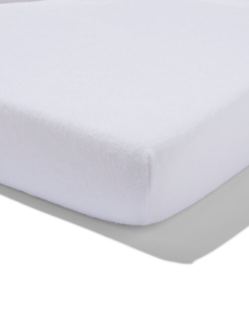 drap-housse pour surmatelas molton stretch 160x200