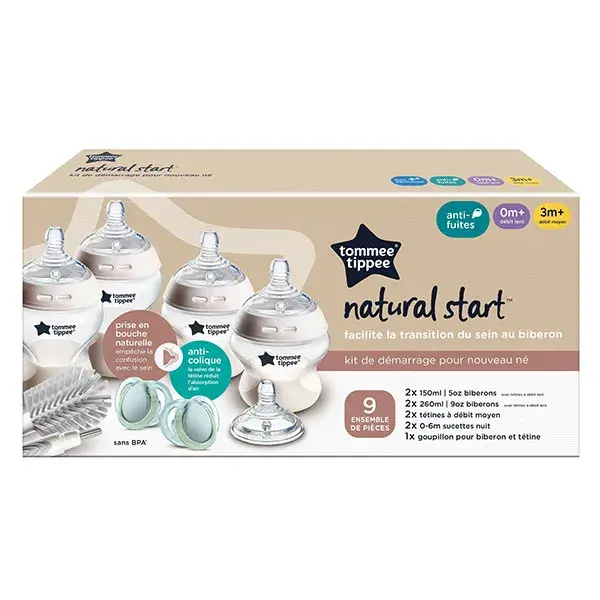 Kit para recém-nascido unissex Closer To Nature da Tommee Tippee
