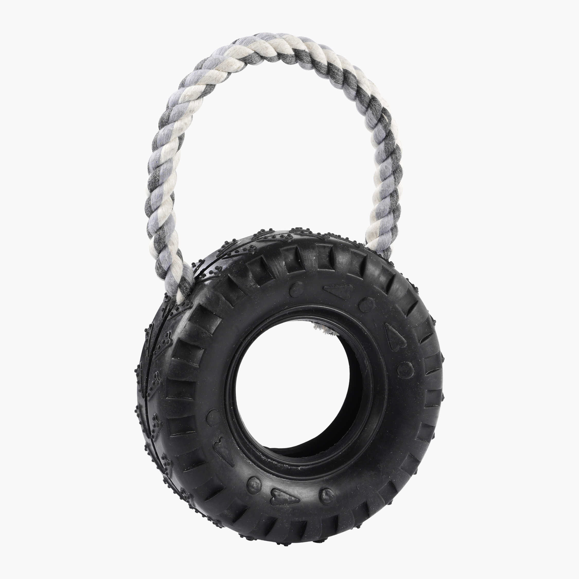 Gummidekk med kastehåndtak