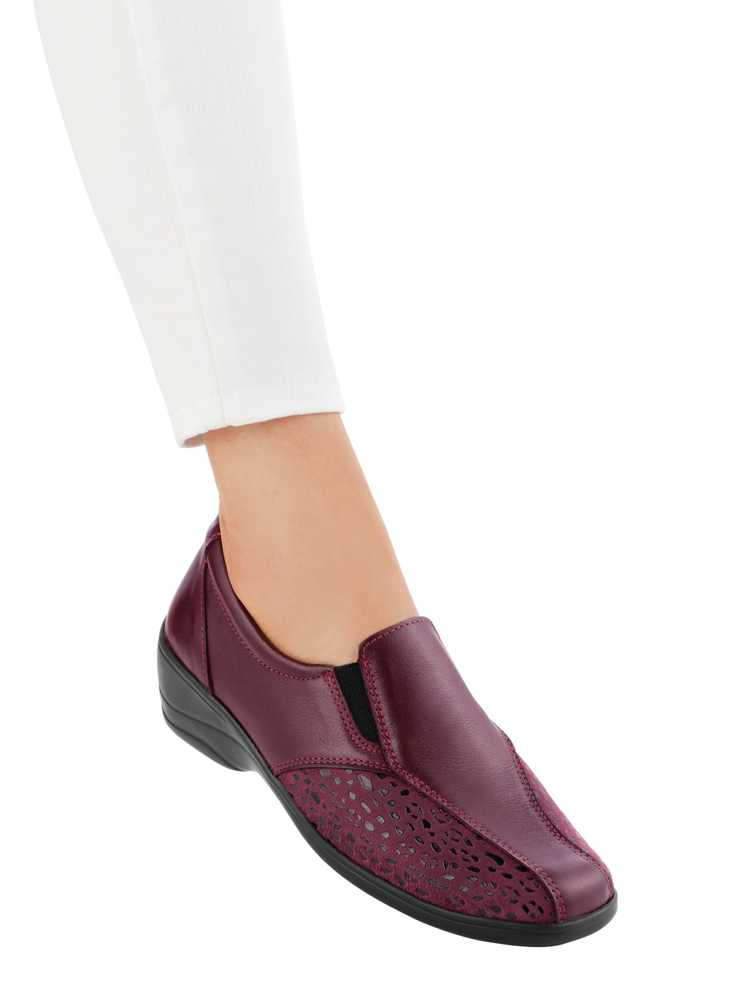 airsoft comfort+ Slipper in bordeaux