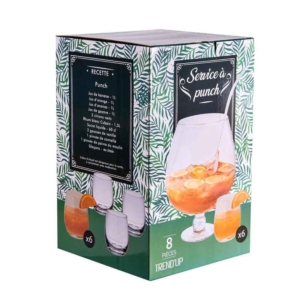 Service à Punch 5,5L 8 pièces Trend'up