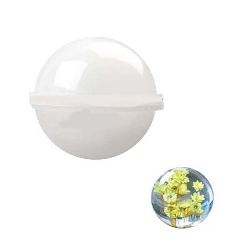 (Ø70mm) Silikon Form DIY Harz Giessen Epoxidharz Zubehör - Kugel