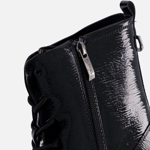Tamaris Veterboots zwart Synthetisch