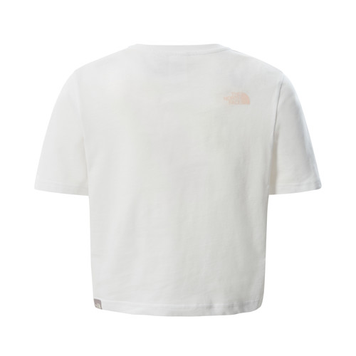 The North Face - EASY CROPPED TEE - Blanc