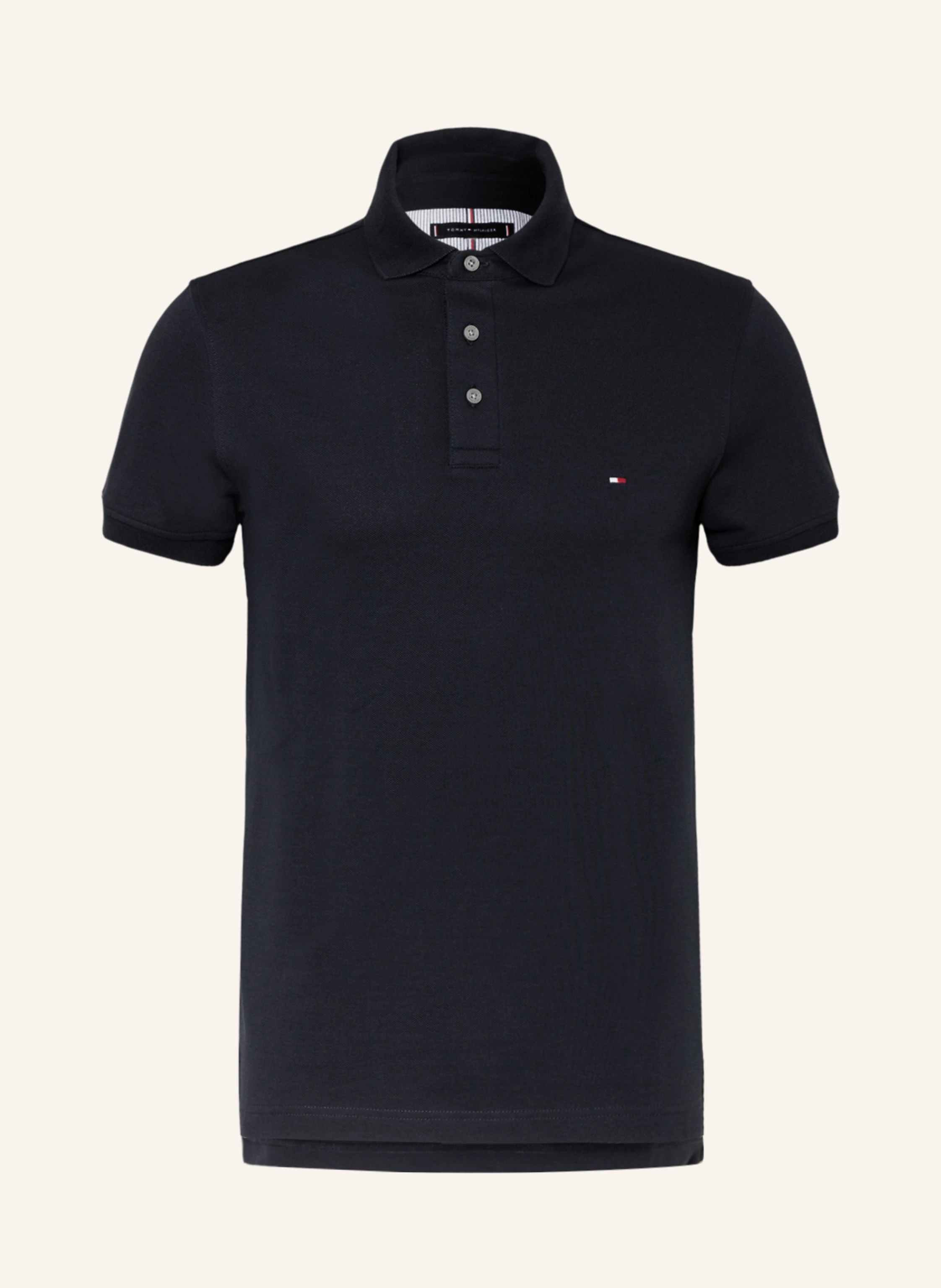 TOMMY HILFIGER Piqué-Poloshirt Slim Fit