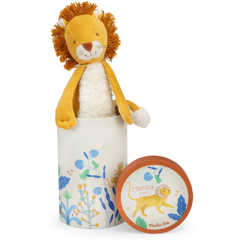 Køb Moulin Roty Tøjdyr - Løven Mamba 34 Cm - La Forêt Mawa