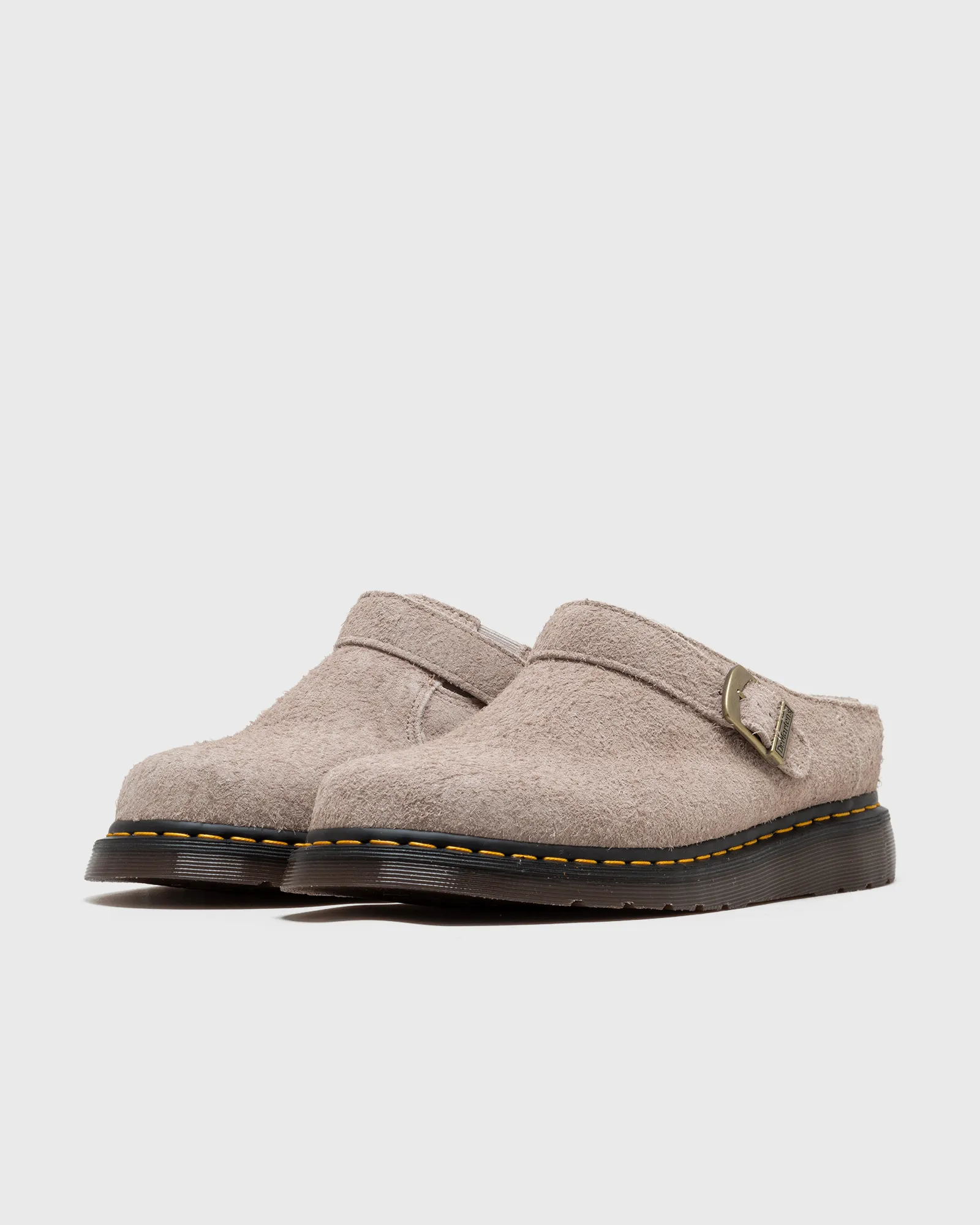 Dr.Martens Isham Vintage Taupe Long Napped Suede