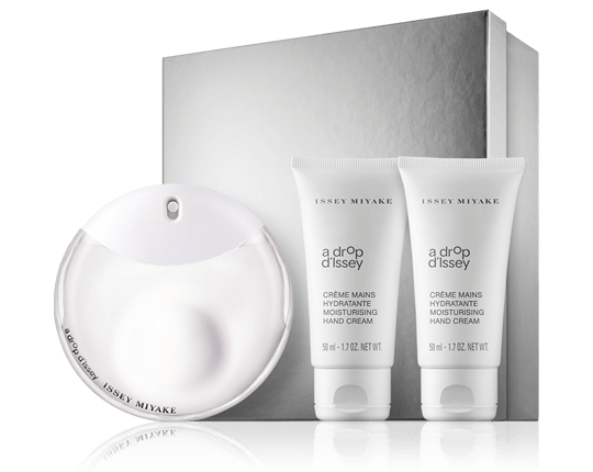 Issey Miyake A Drop d'Issey Set mit 2x Hand Cream 50ml-50ml-50ml