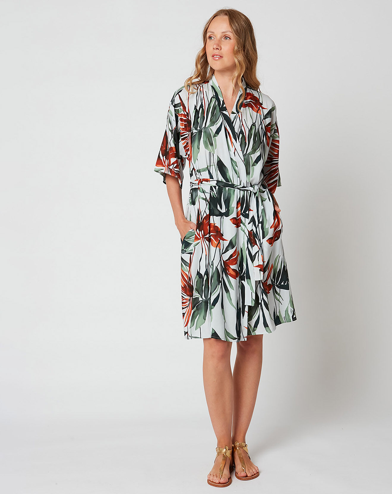 Le Chat Kimono Ylangylang multicolore