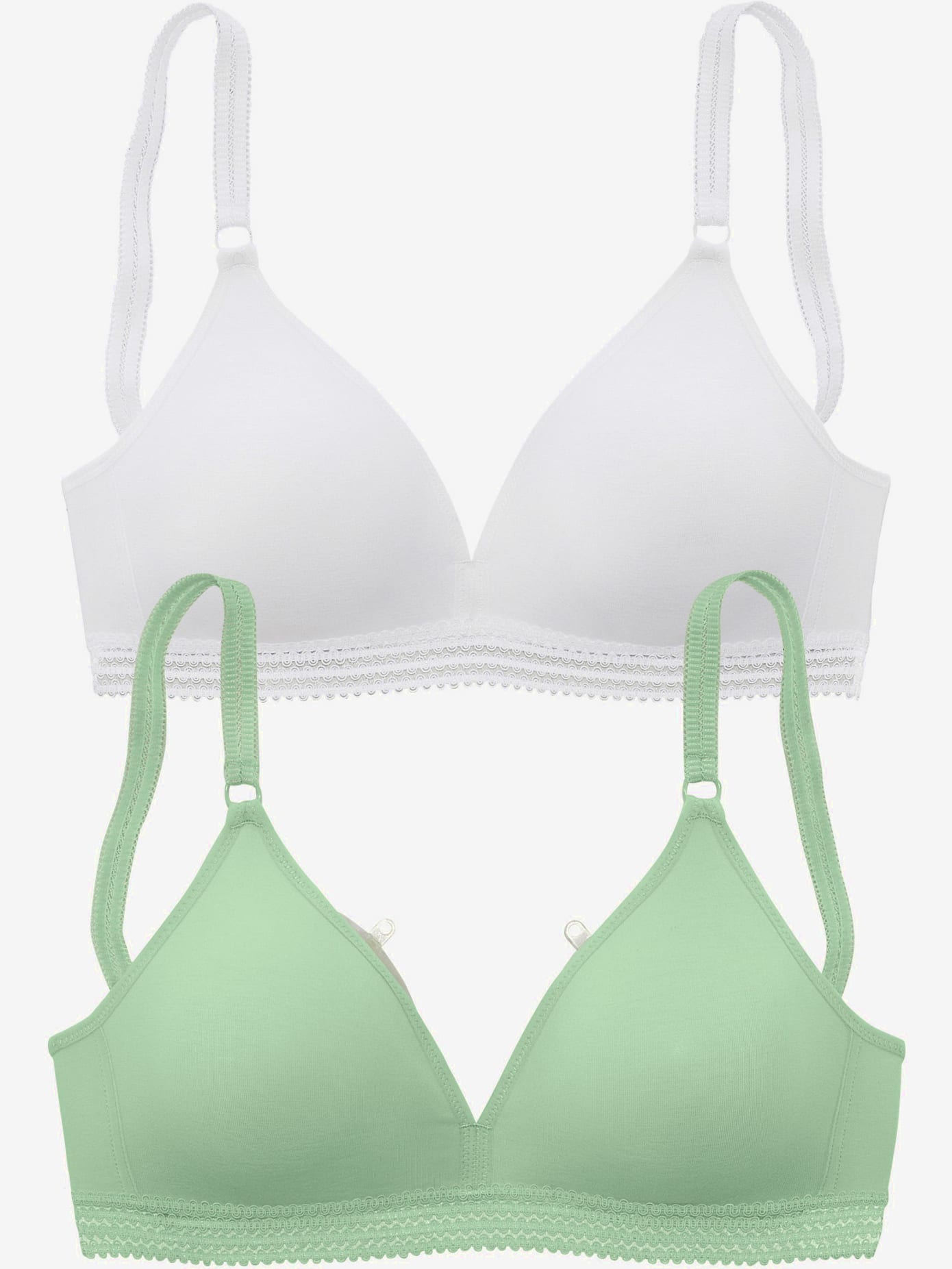 Soutien-gorge doux lot de 2 soutiens-gorge tendance sans armatures