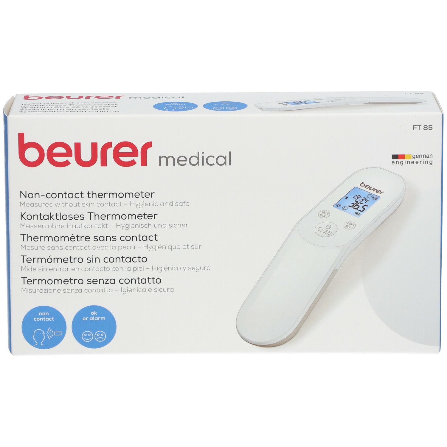 beurer kontaktloses Thermometer FT 85
