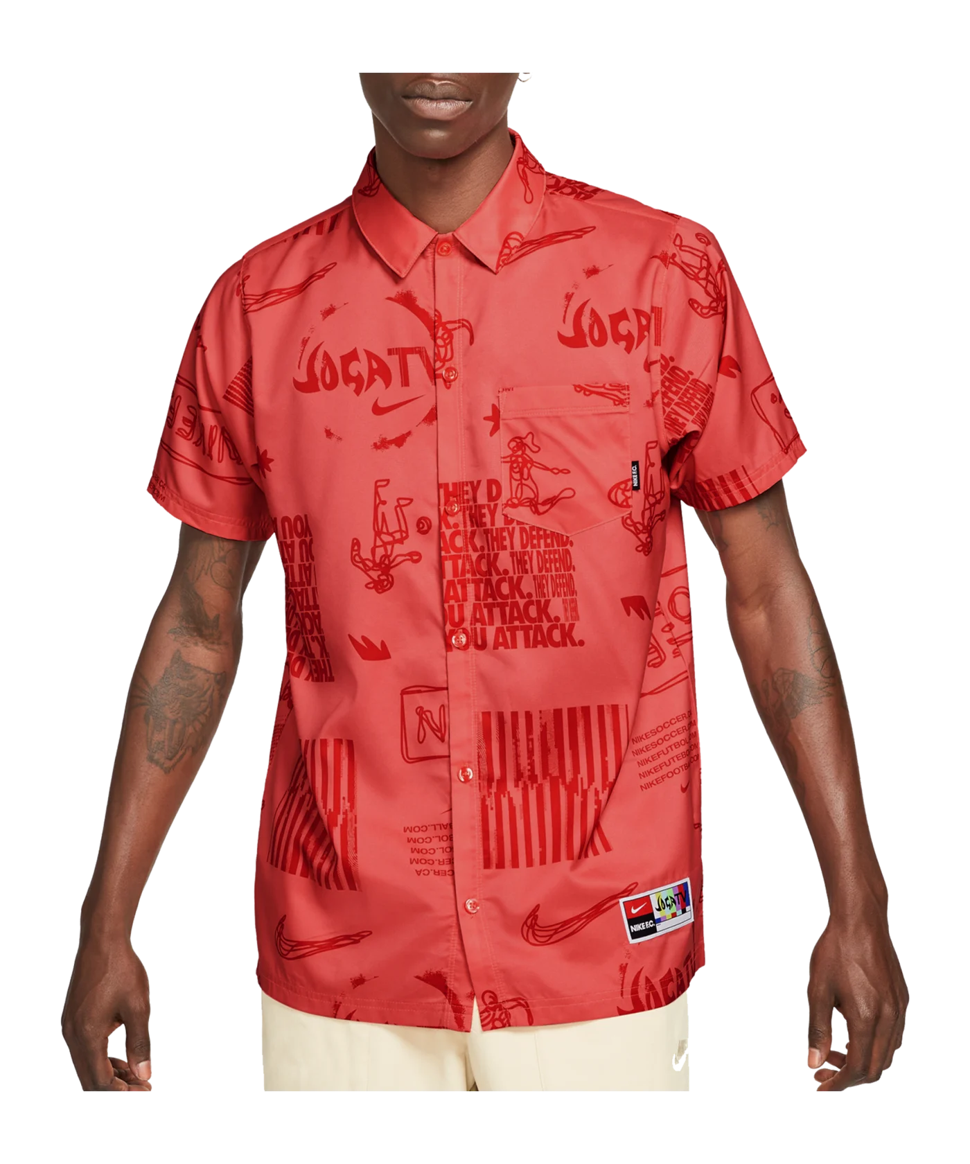 Nike F.C. Joga Bonito Whitespace Hemd F858