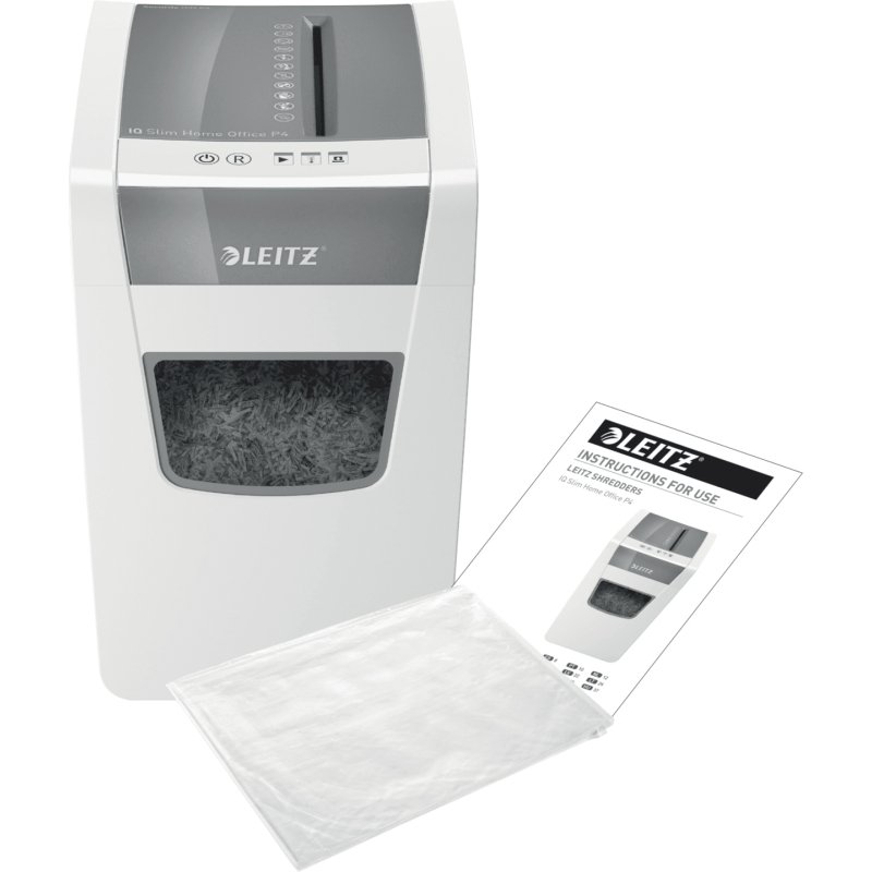 Destructeur Leitz IQ Home Office - coupe croisée