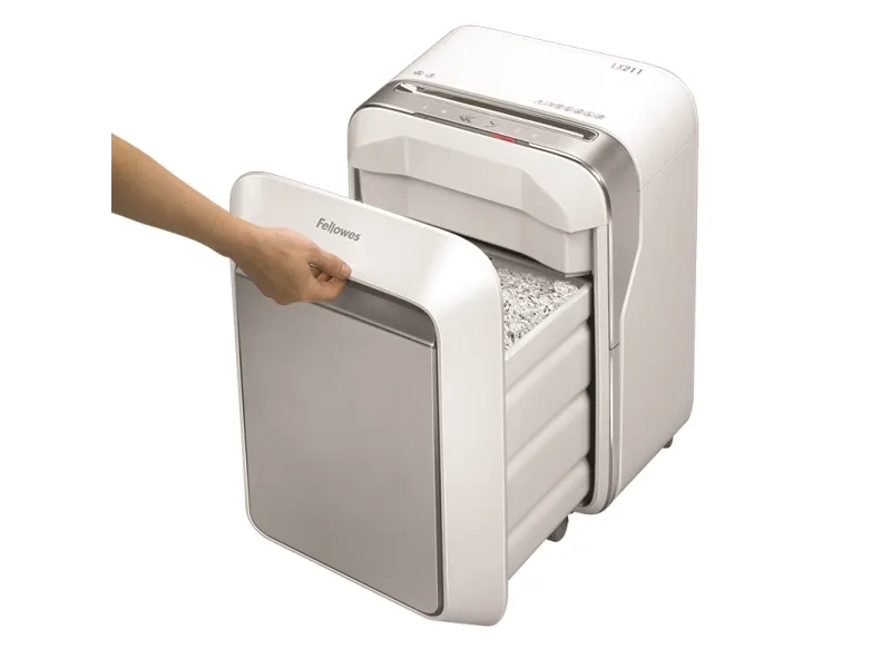 Makulator Fellowes Powershred® LX211 micro-cut 2x12 mm hvid (P-5)