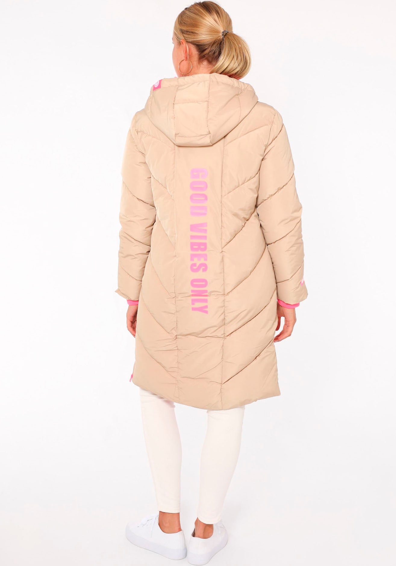 Zwillingsherz Steppjacke »