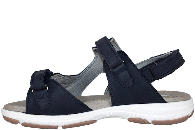 NEW FEET SANDAL I MØRKEBLÅ NUBUCK