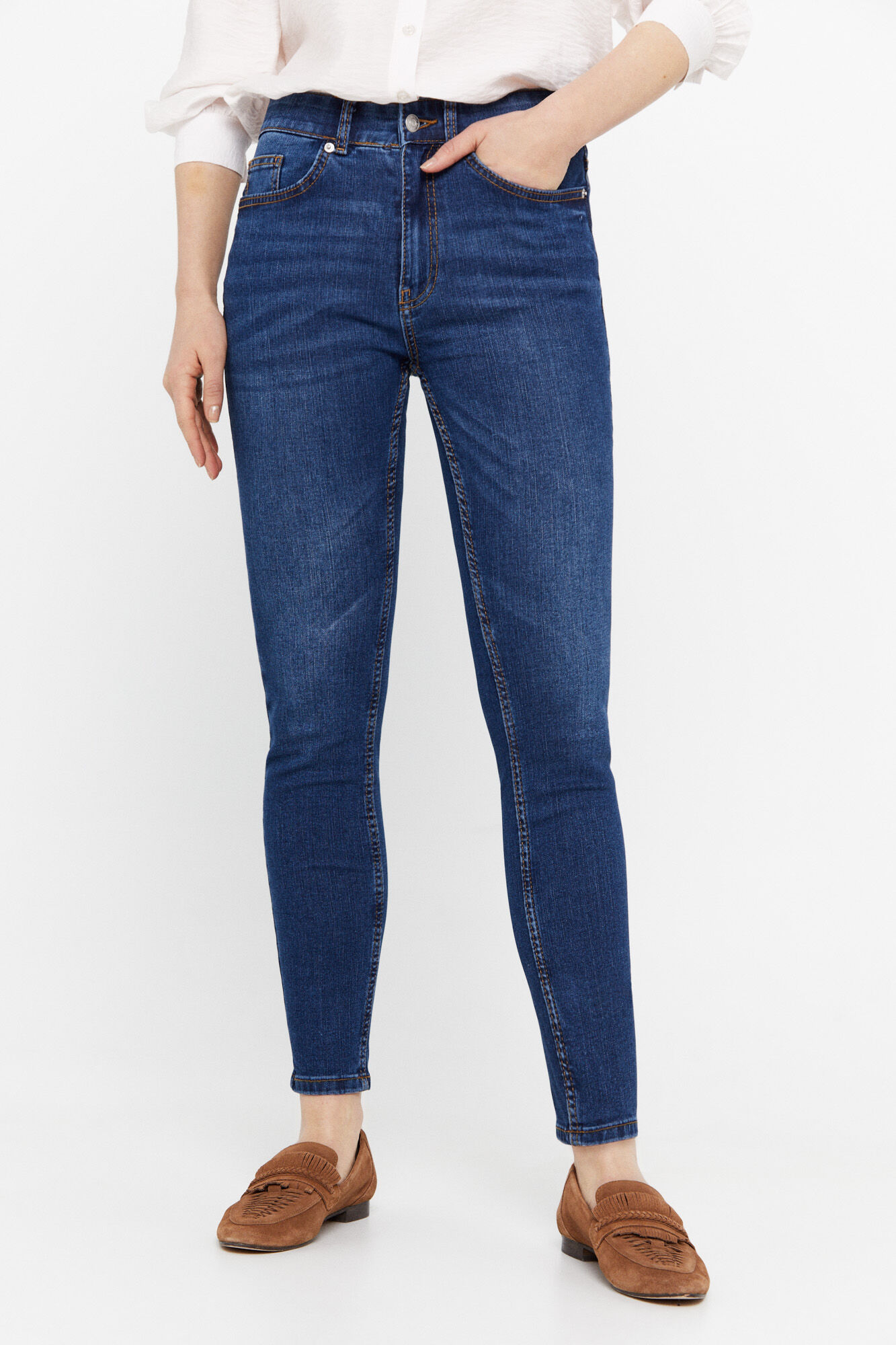 Calça jeans Perfect Waist - Azul