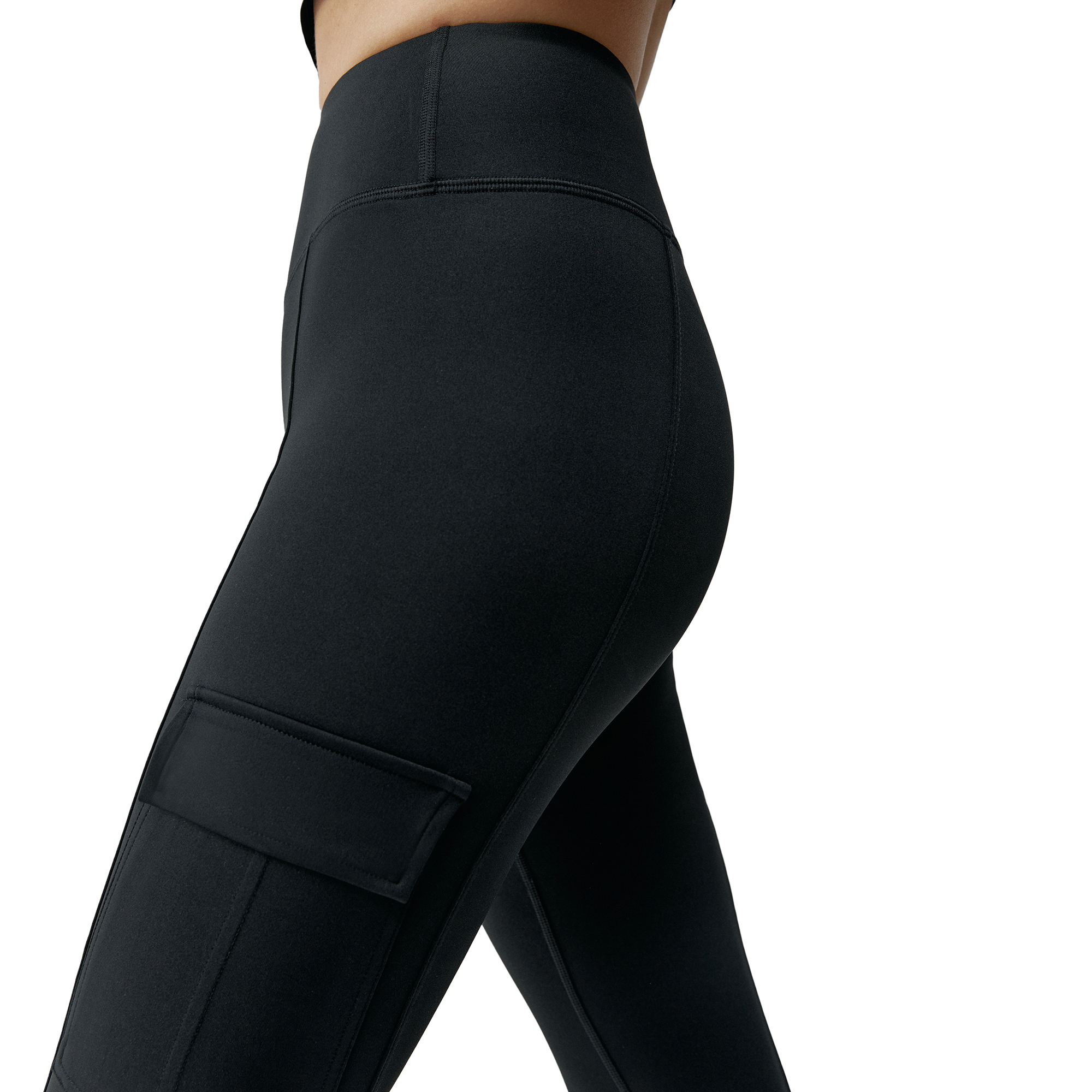 CARGO - Legging cargo avec poches | Noir