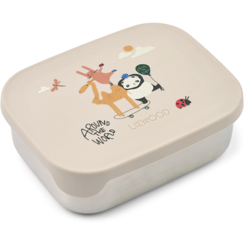 Køb LIEWOOD Around The World / Sandy Arthur Printed Lunchbox