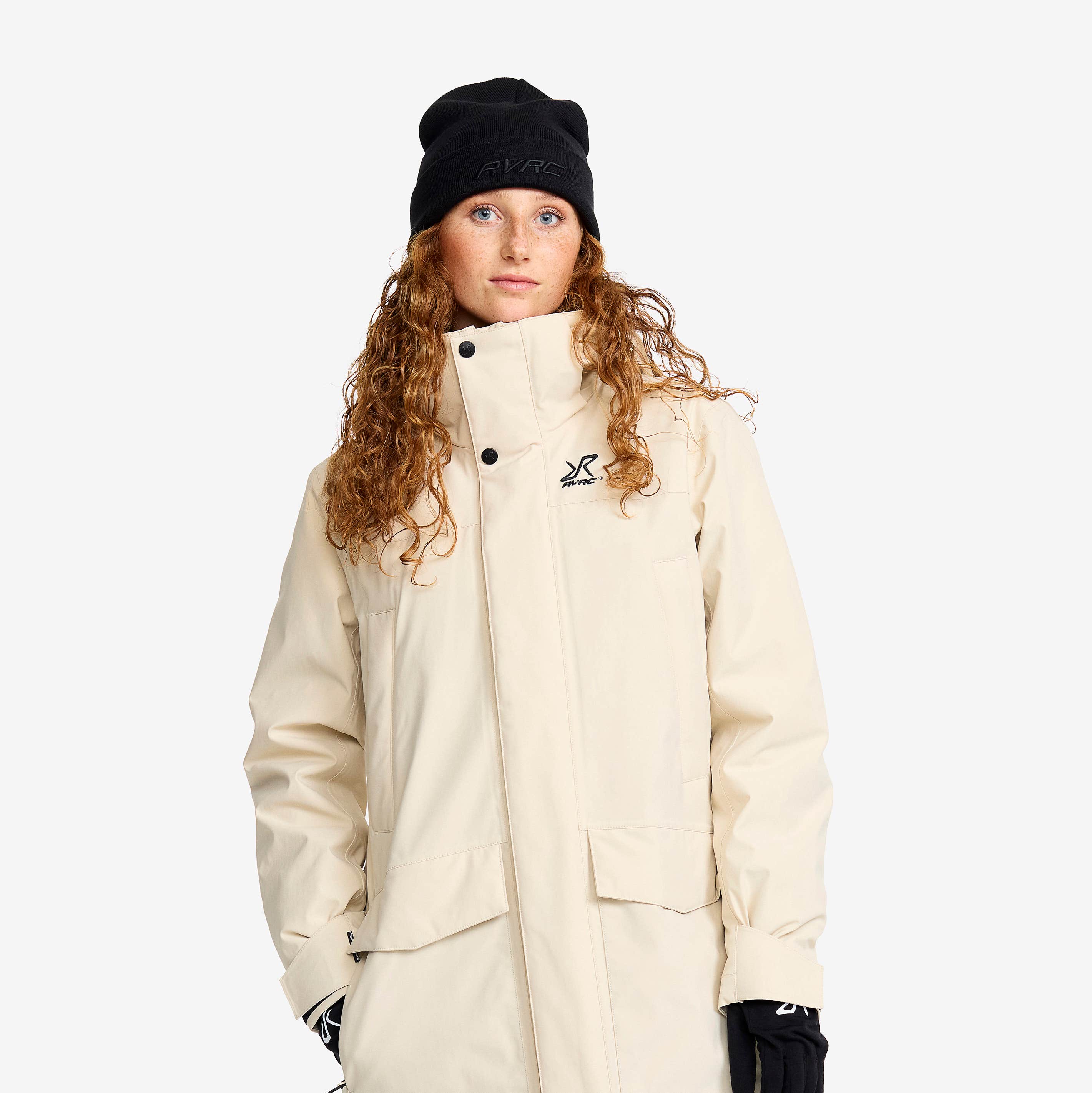 Rhyme 2L Insulated Parka Dame Oatmeal